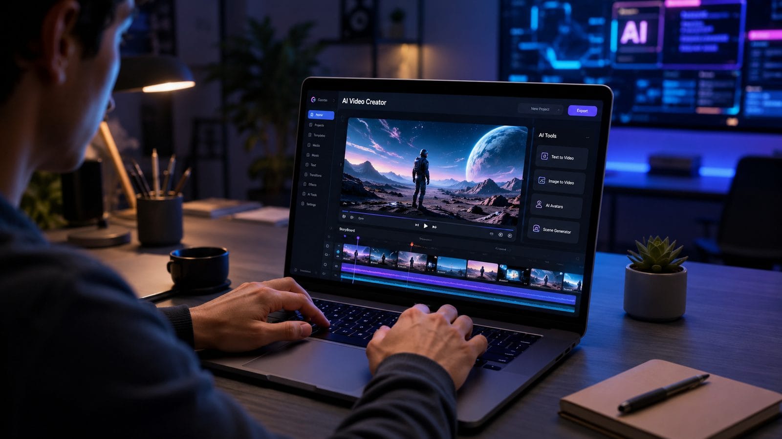Illustration: how to create ai videos free