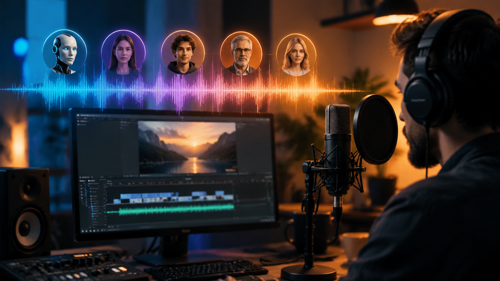 Illustration: best ai tools for video voiceovers