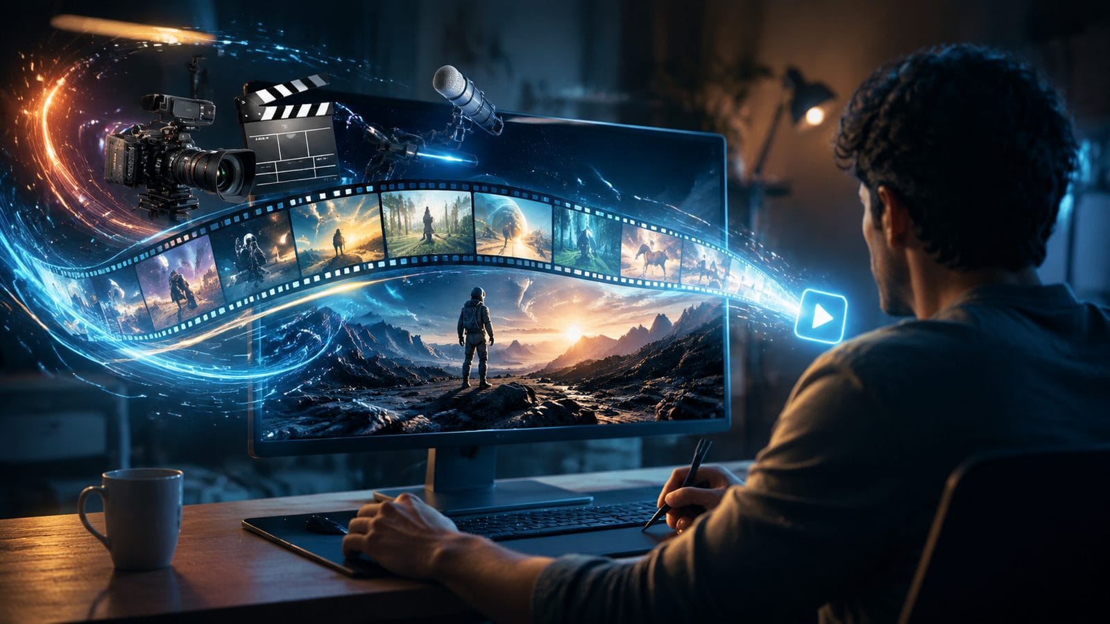 Illustration: how to convert text to video