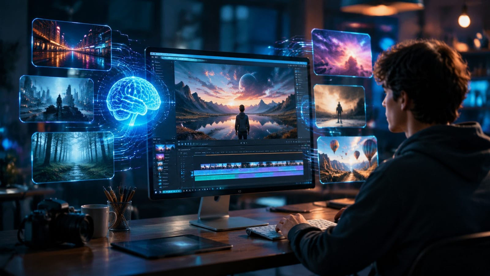Illustration: free ai video tools
