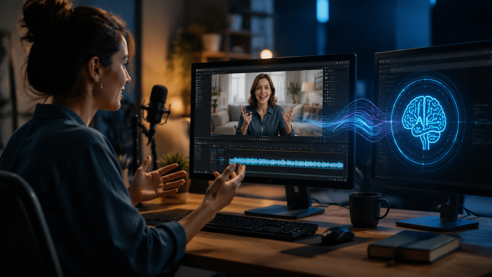 Illustration: how to add subtitles automatically with ai