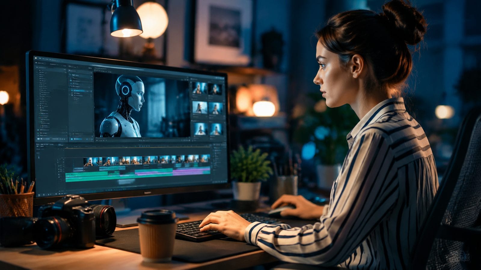 Illustration: how to make ai videos with captions