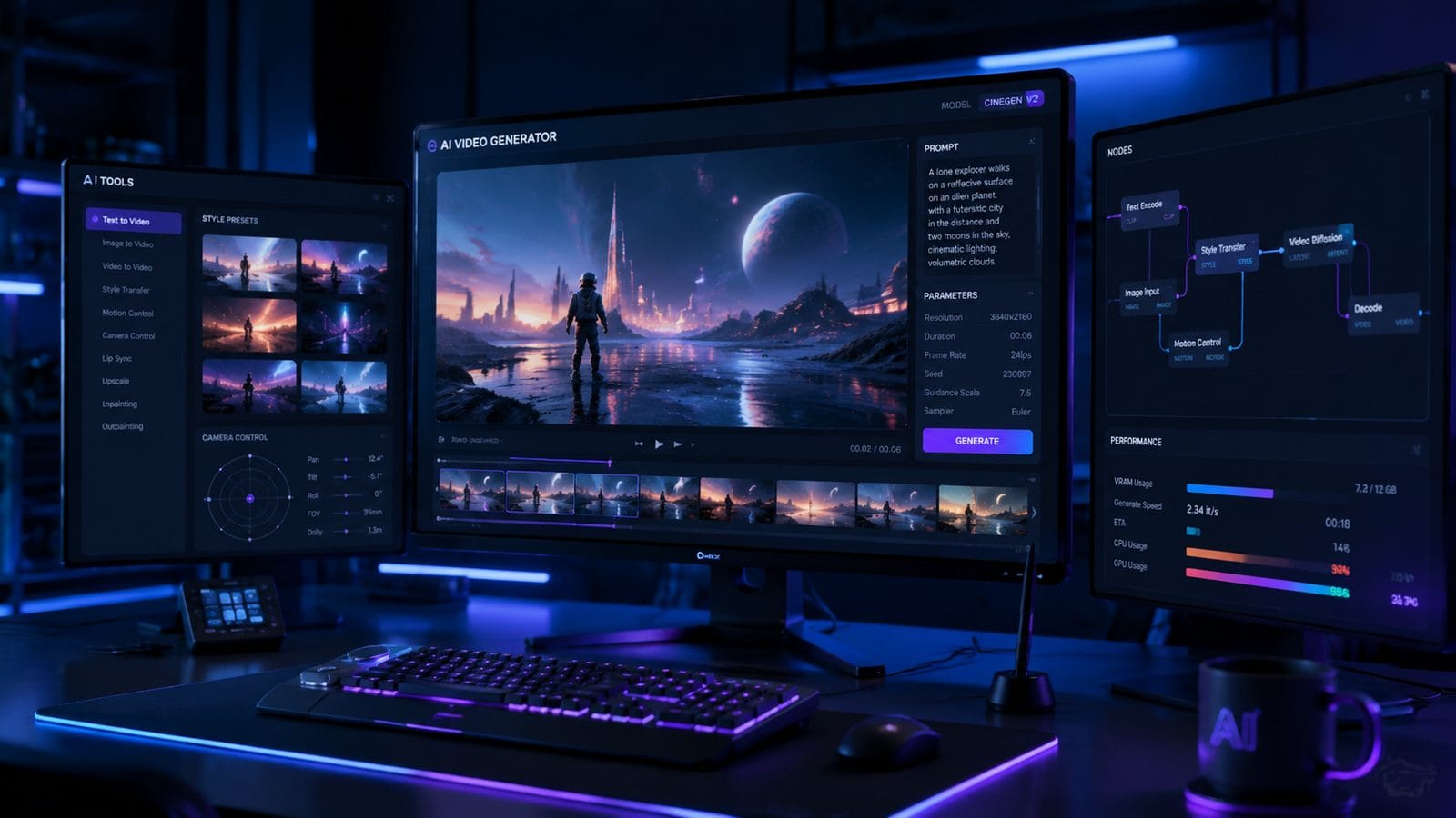 Illustration: build custom ai video tool