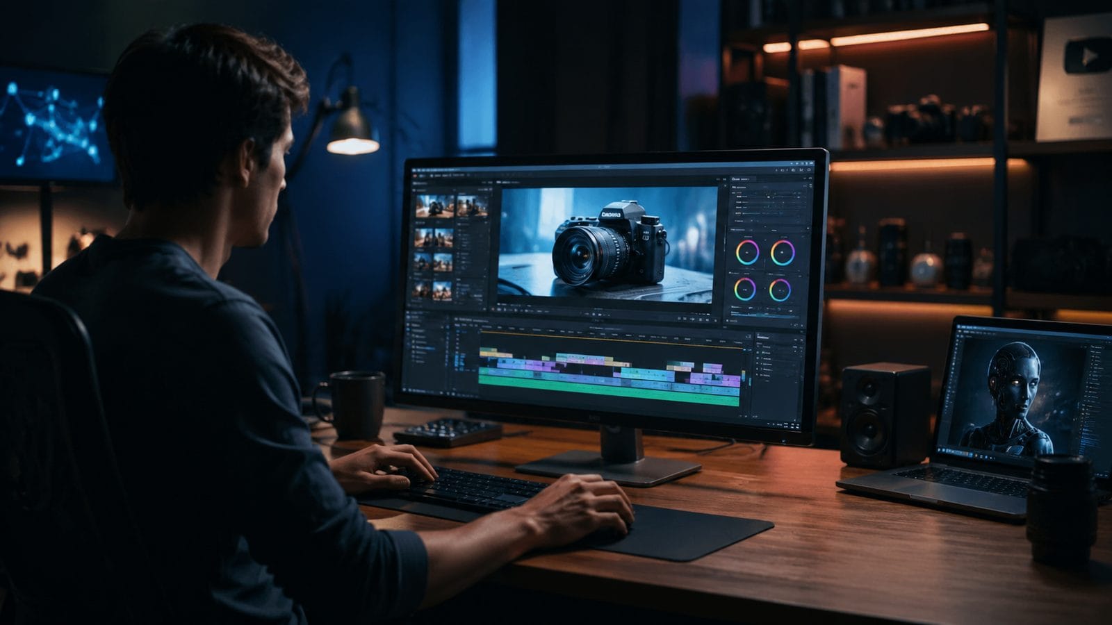 Illustration: ai video editing for tech reviews