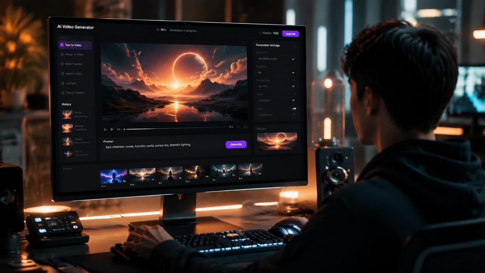 Illustration: best ai video tools for content marketing
