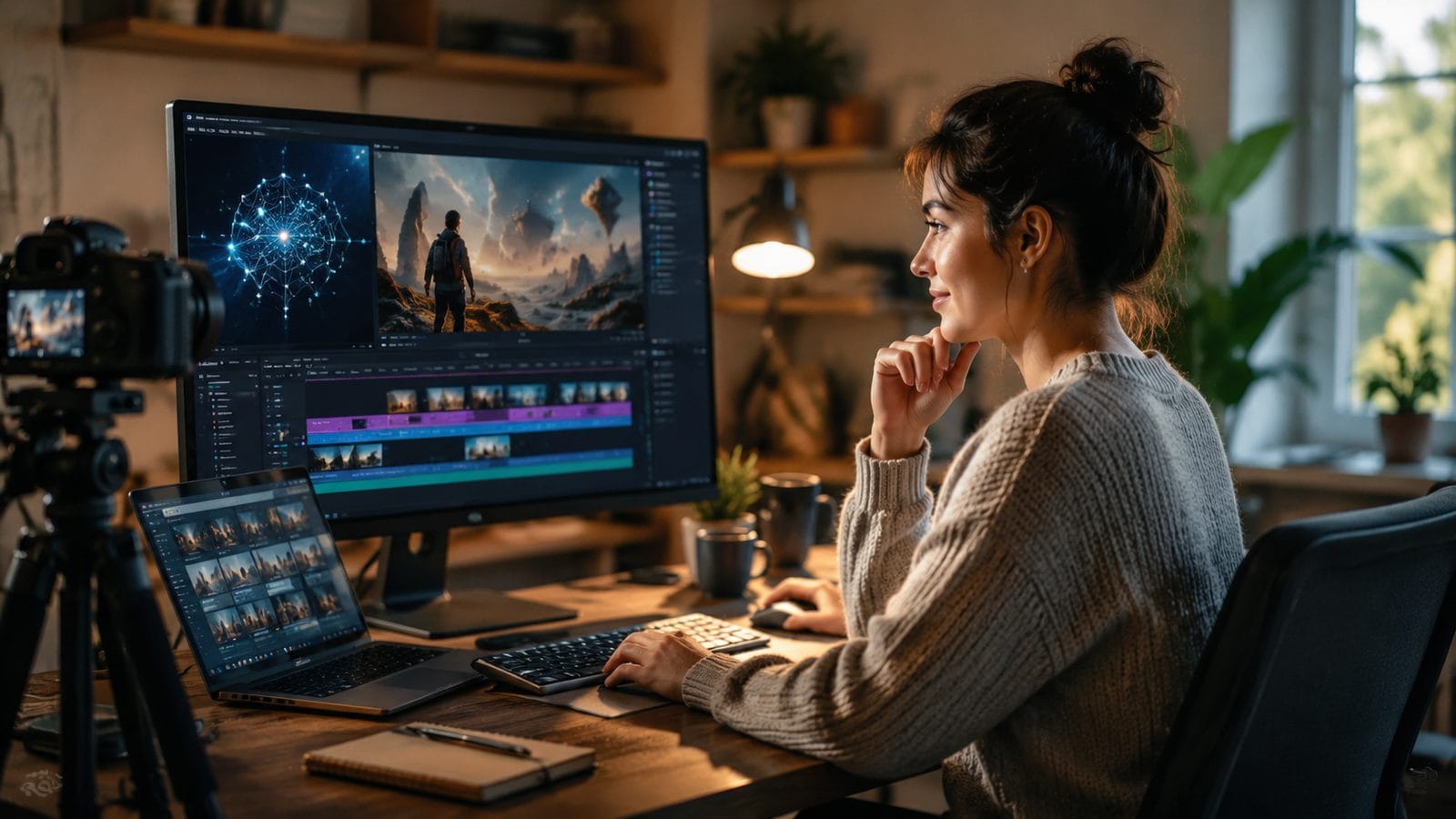 Illustration: best text to video ai for solopreneurs