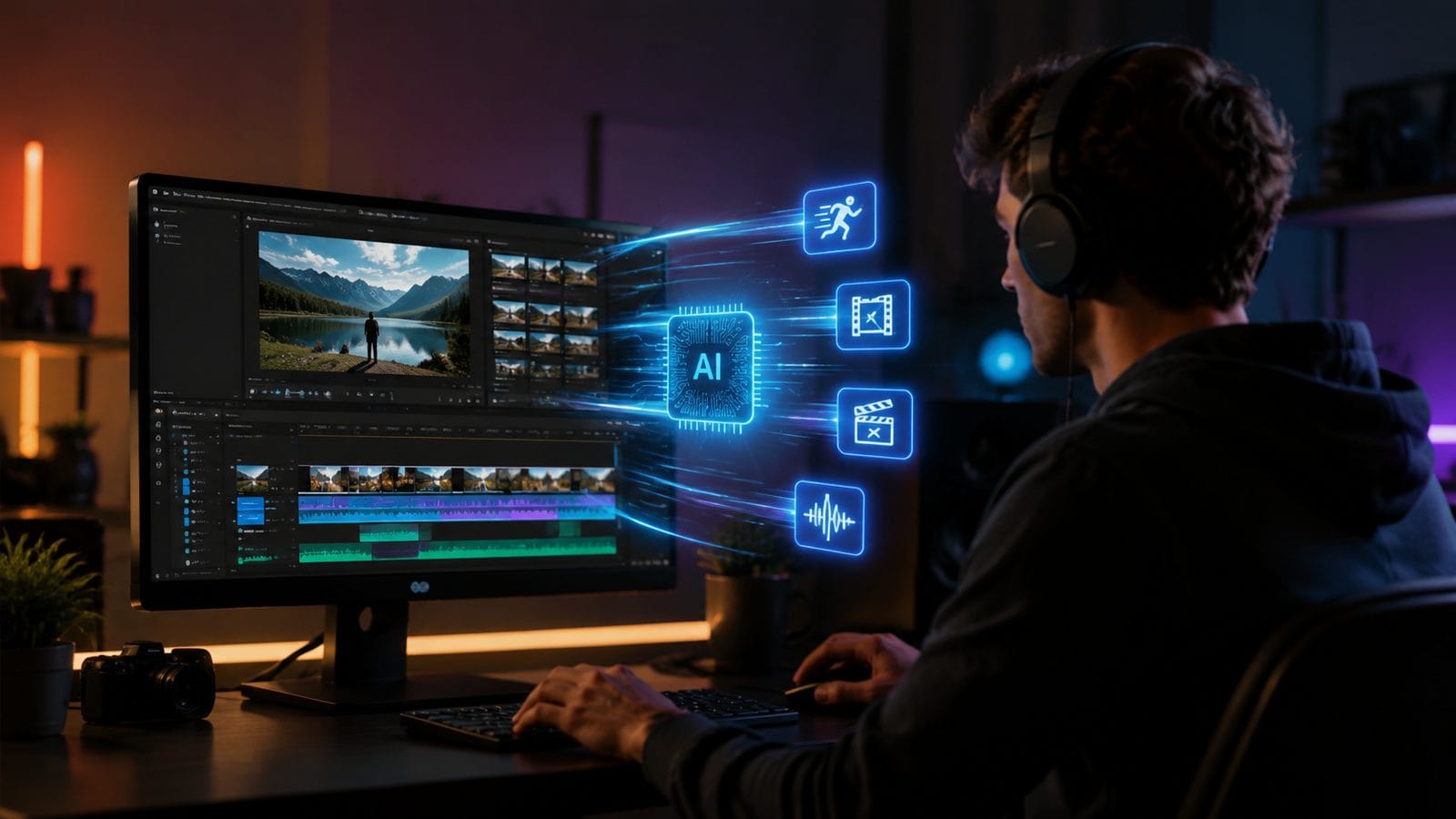 Illustration: how to edit videos faster with ai tools