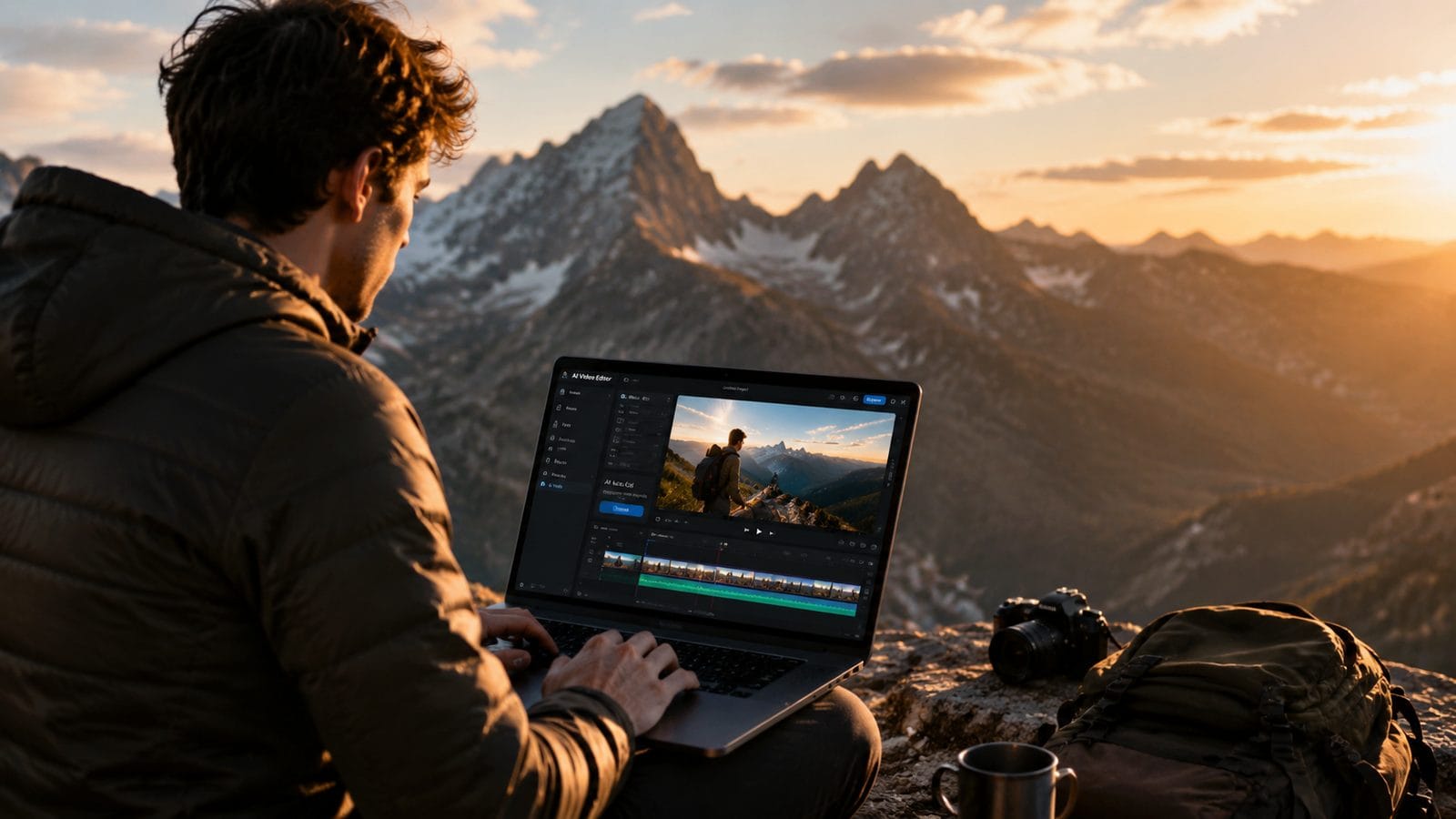 Illustration: best text to video ai for travel vlogs