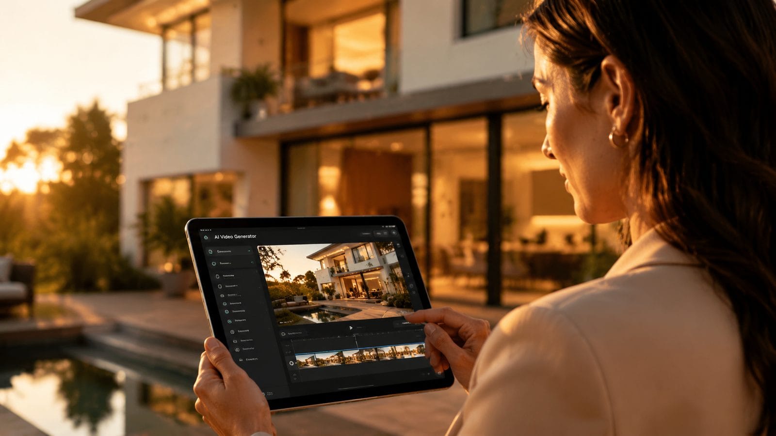 Illustration: ai video generator for real estate videos