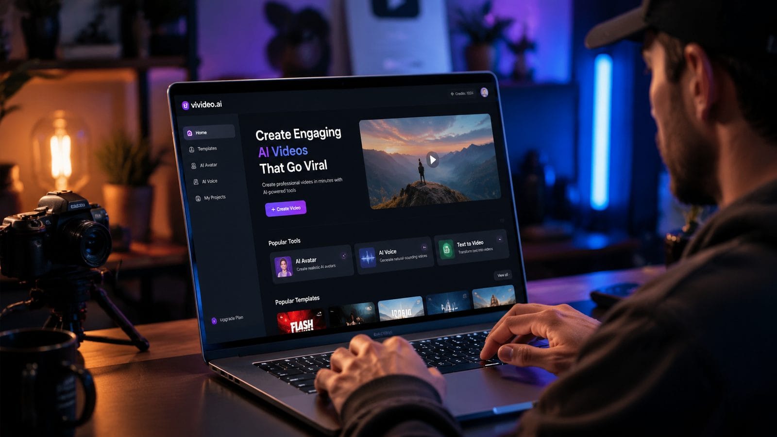 Illustration: vivideo.ai ai video platform features