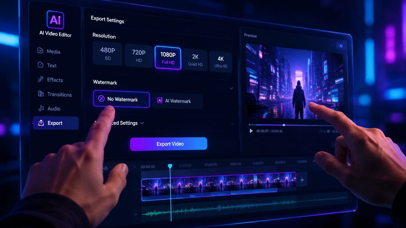 Illustration: free ai video generator limits