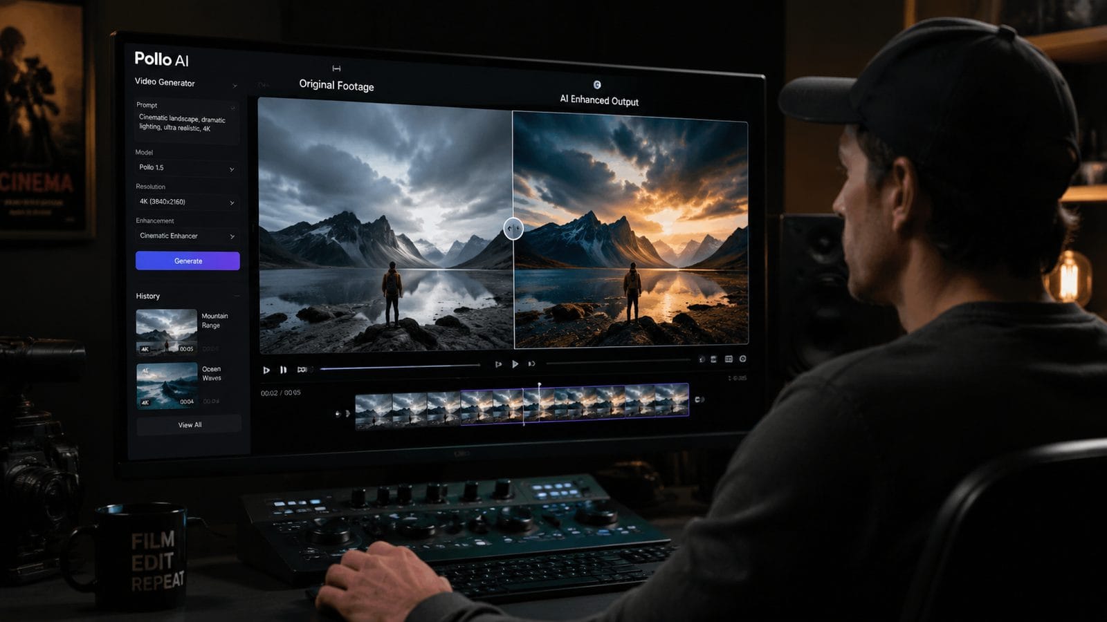 Illustration: pollo ai video generator review