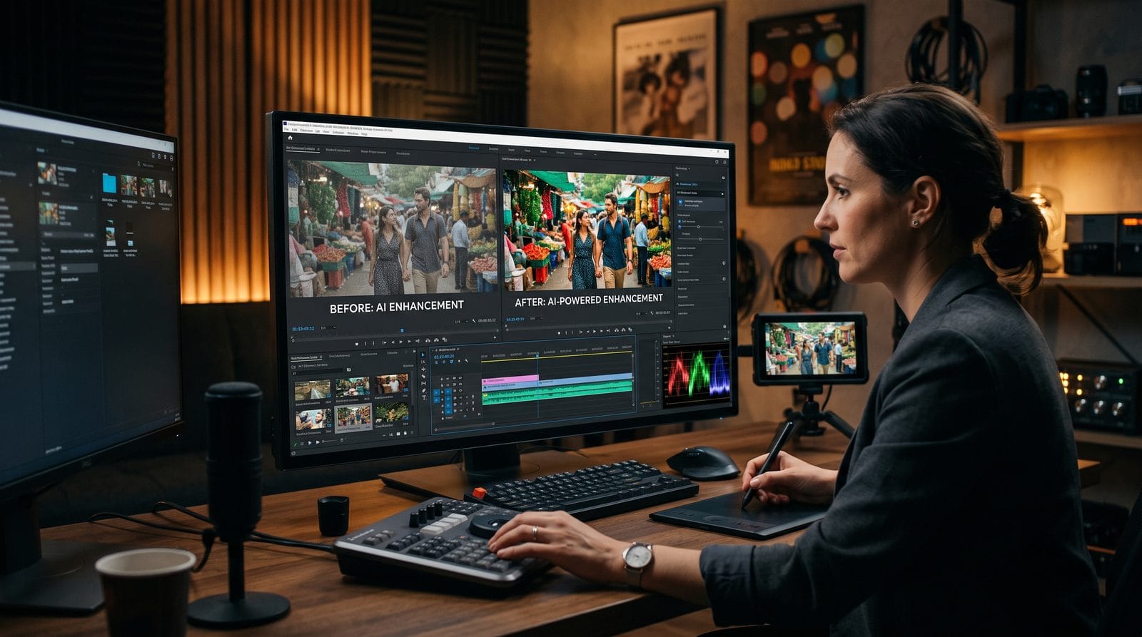 Illustration: how to optimize videos with ai