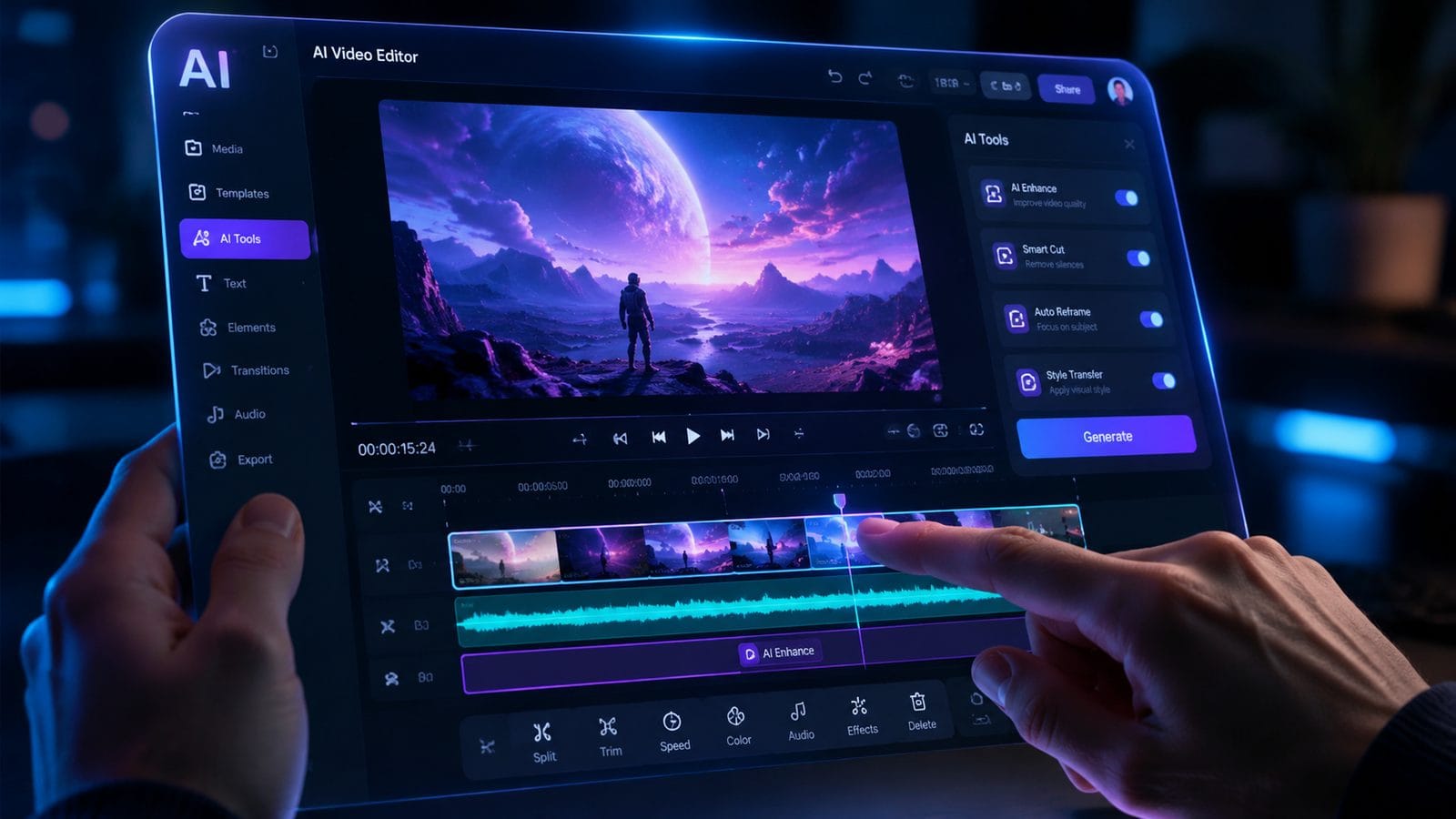 Illustration: how to create ai videos without experience