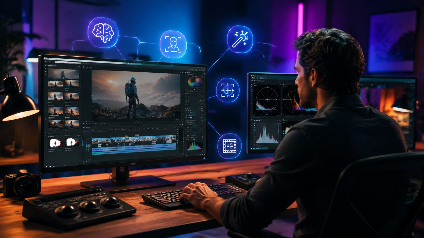 Illustration: best ai video editing plugins for davinci