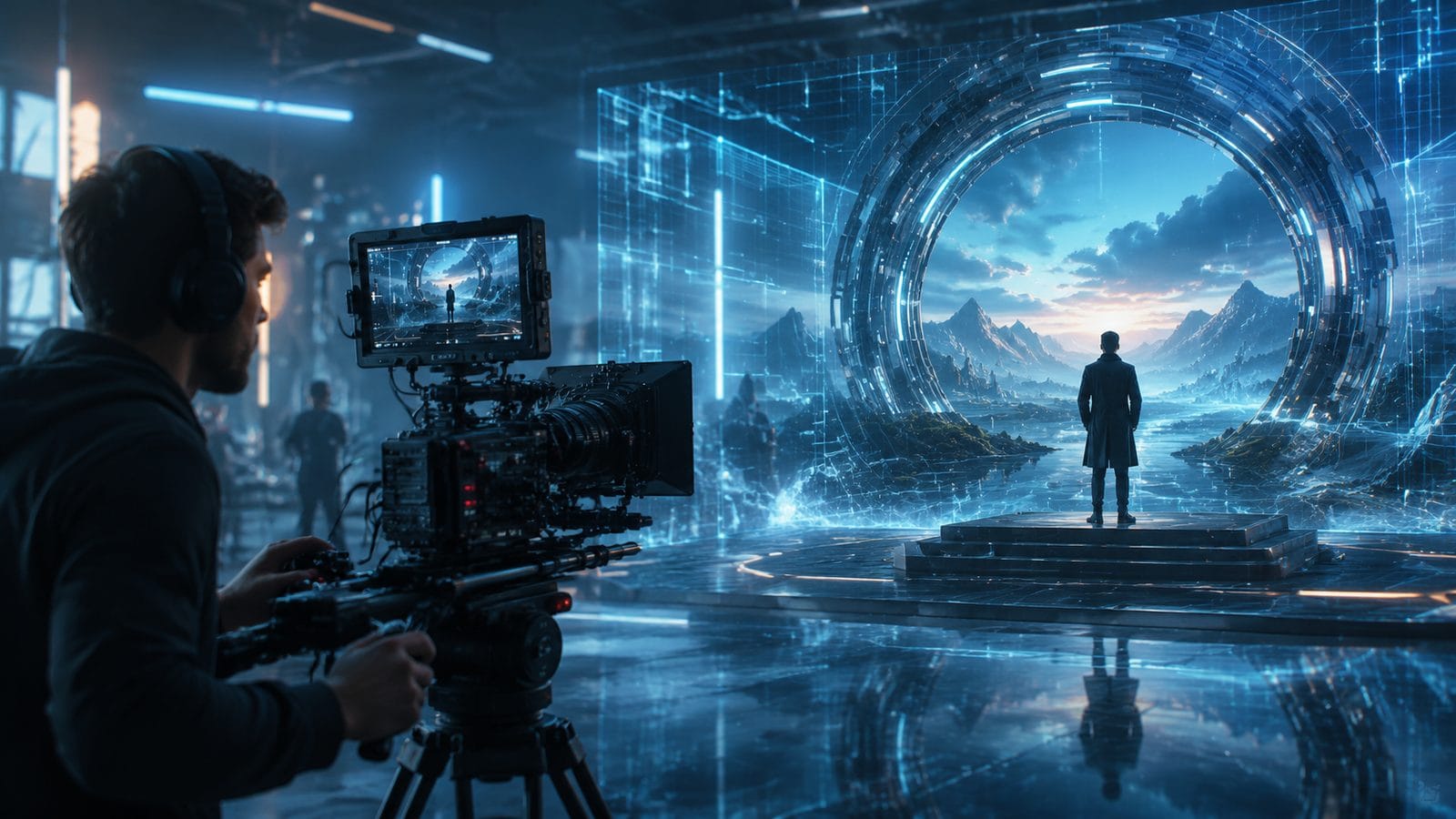 Illustration: how to enhance video quality using ai