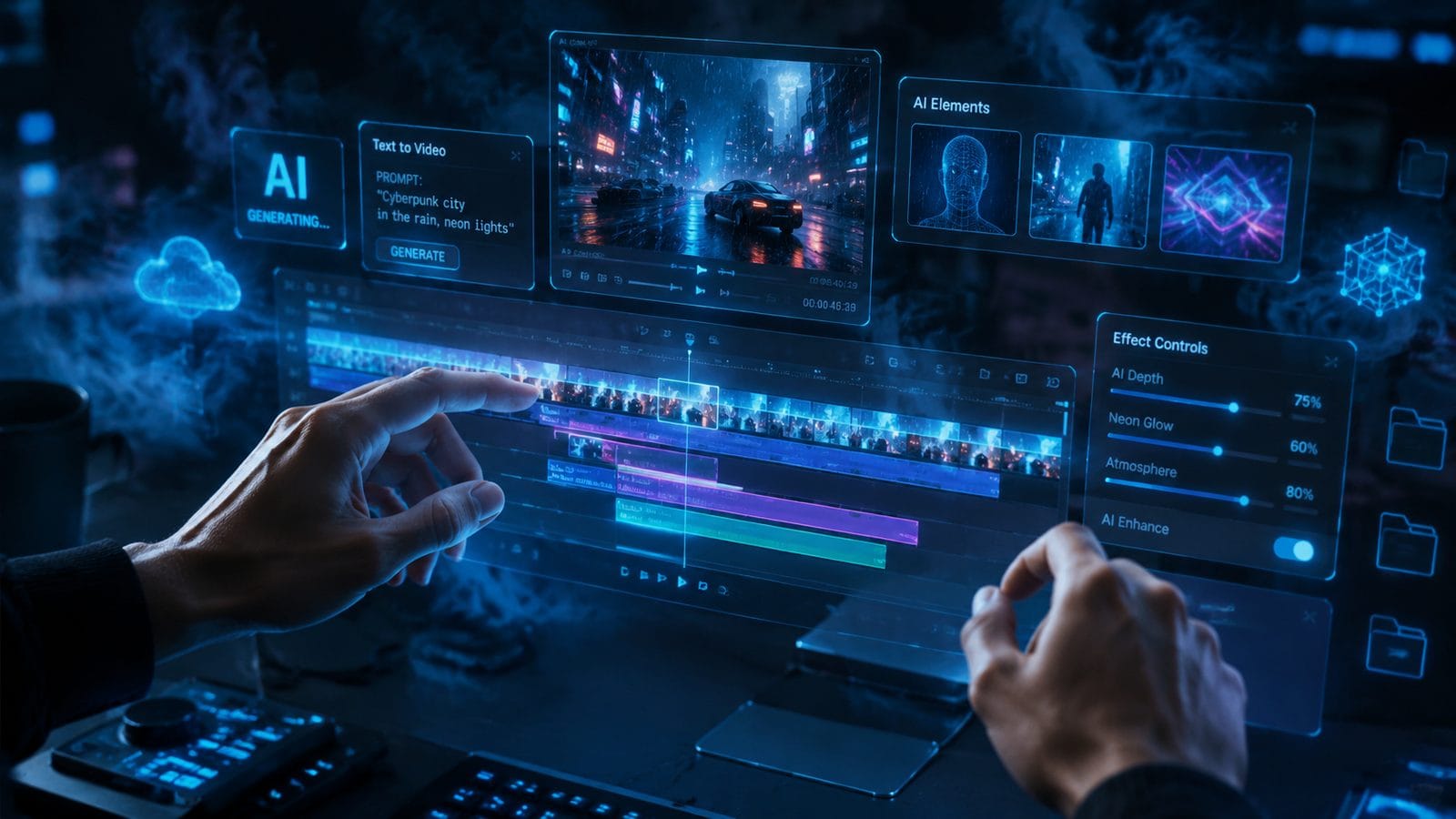 Illustration: new ai video generation models