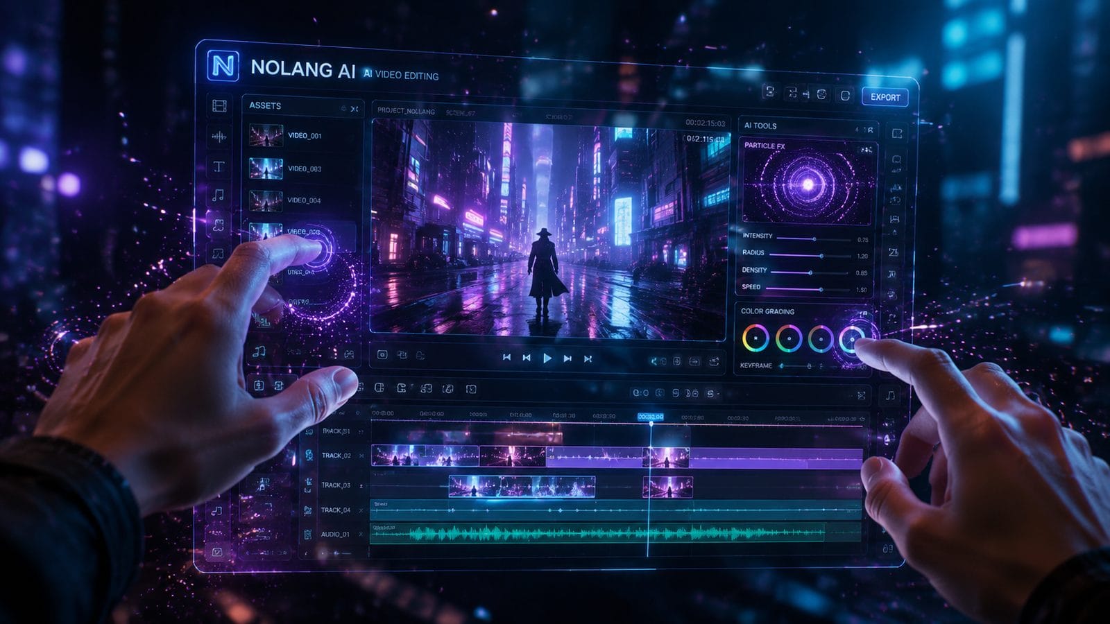 Illustration: nolang ai video generator features