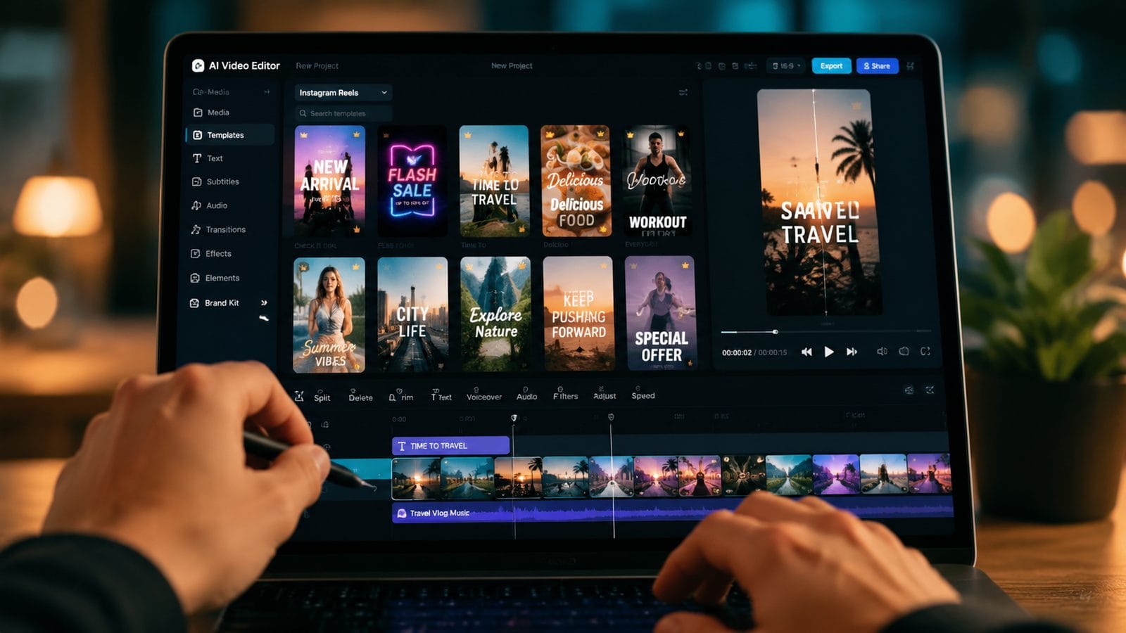 Illustration: ai video editing for instagram reels tutorial