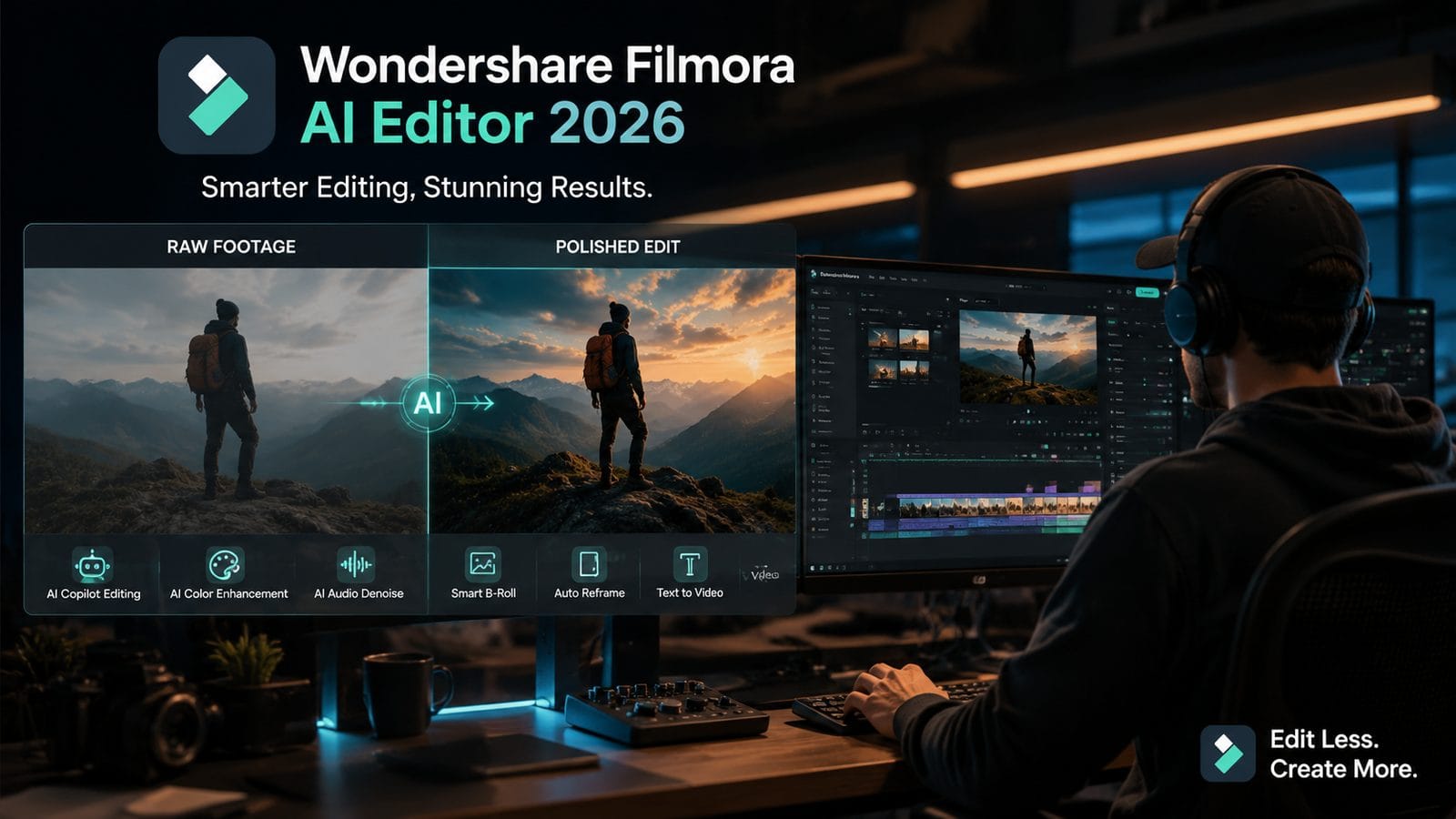 Illustration: wondershare filmora ai editor 2026