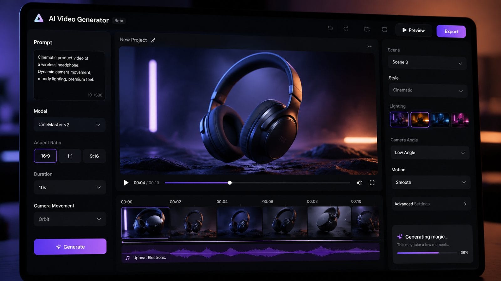 Illustration: best ai video generator for dropshipping