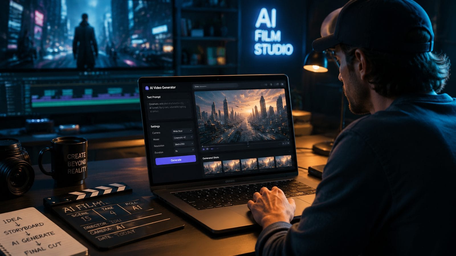 Illustration: free trial options for premium ai video tools
