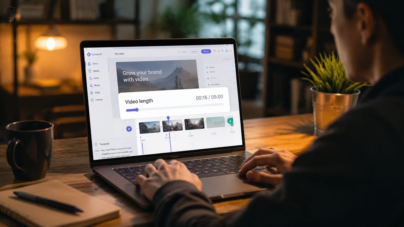 Illustration: lumen5 free plan video length limits