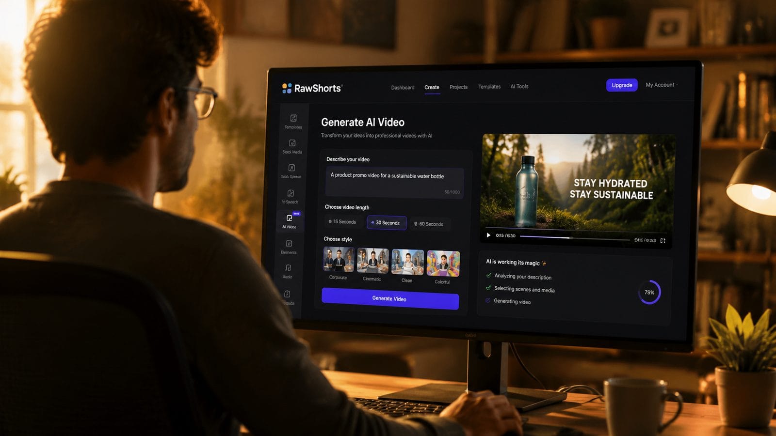 Illustration: rawshorts ai video maker long-term review