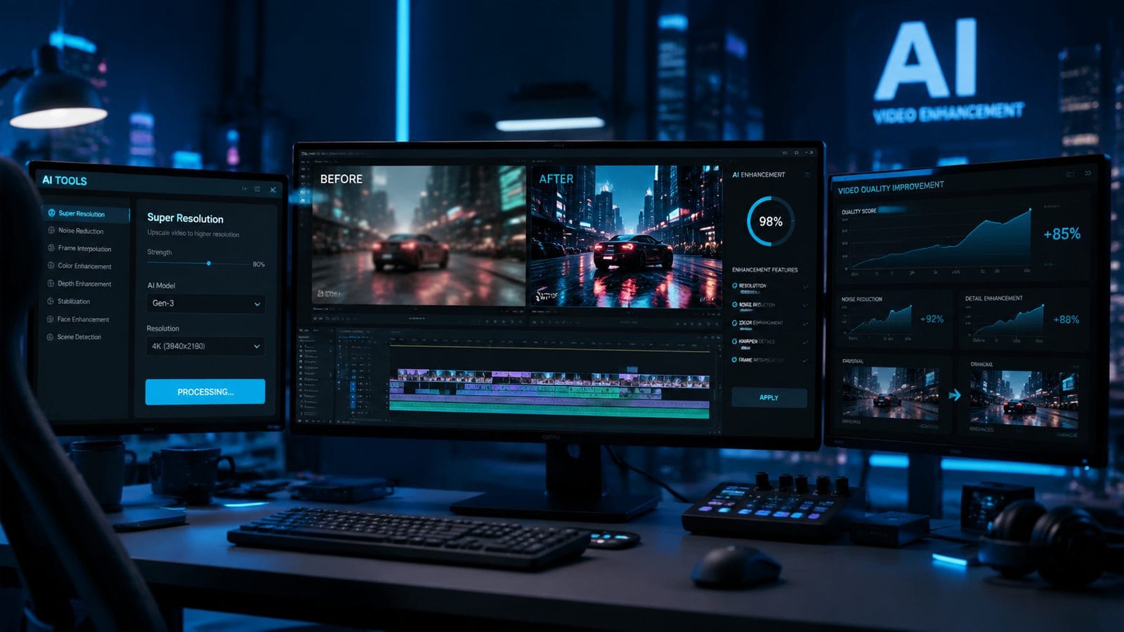 Illustration: how to improve ai video output quality