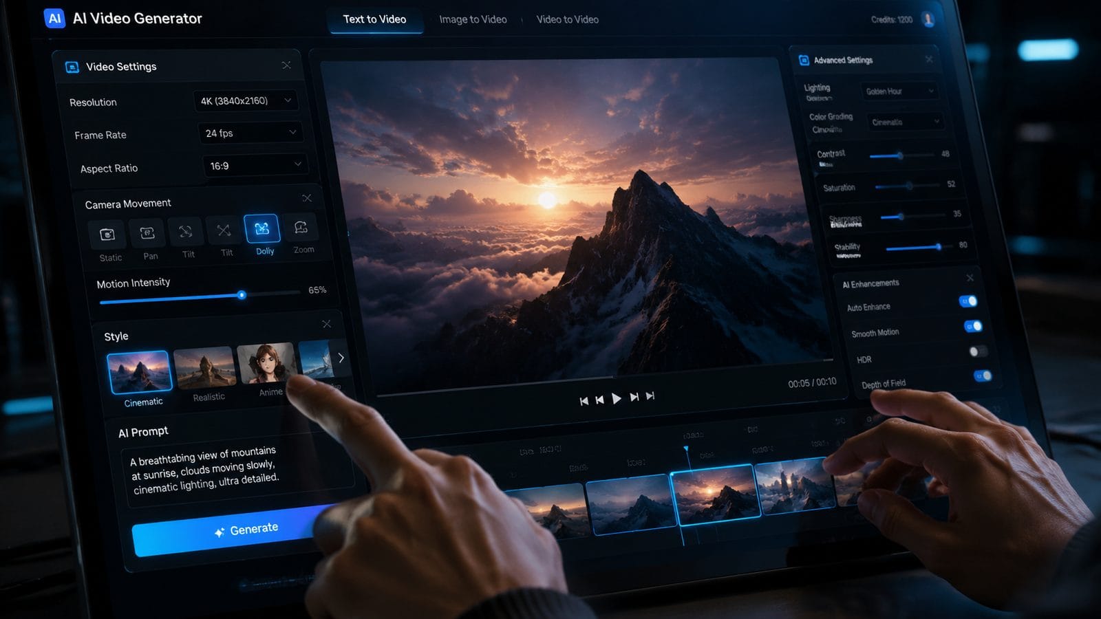 Illustration: most overlooked settings in text to video ai