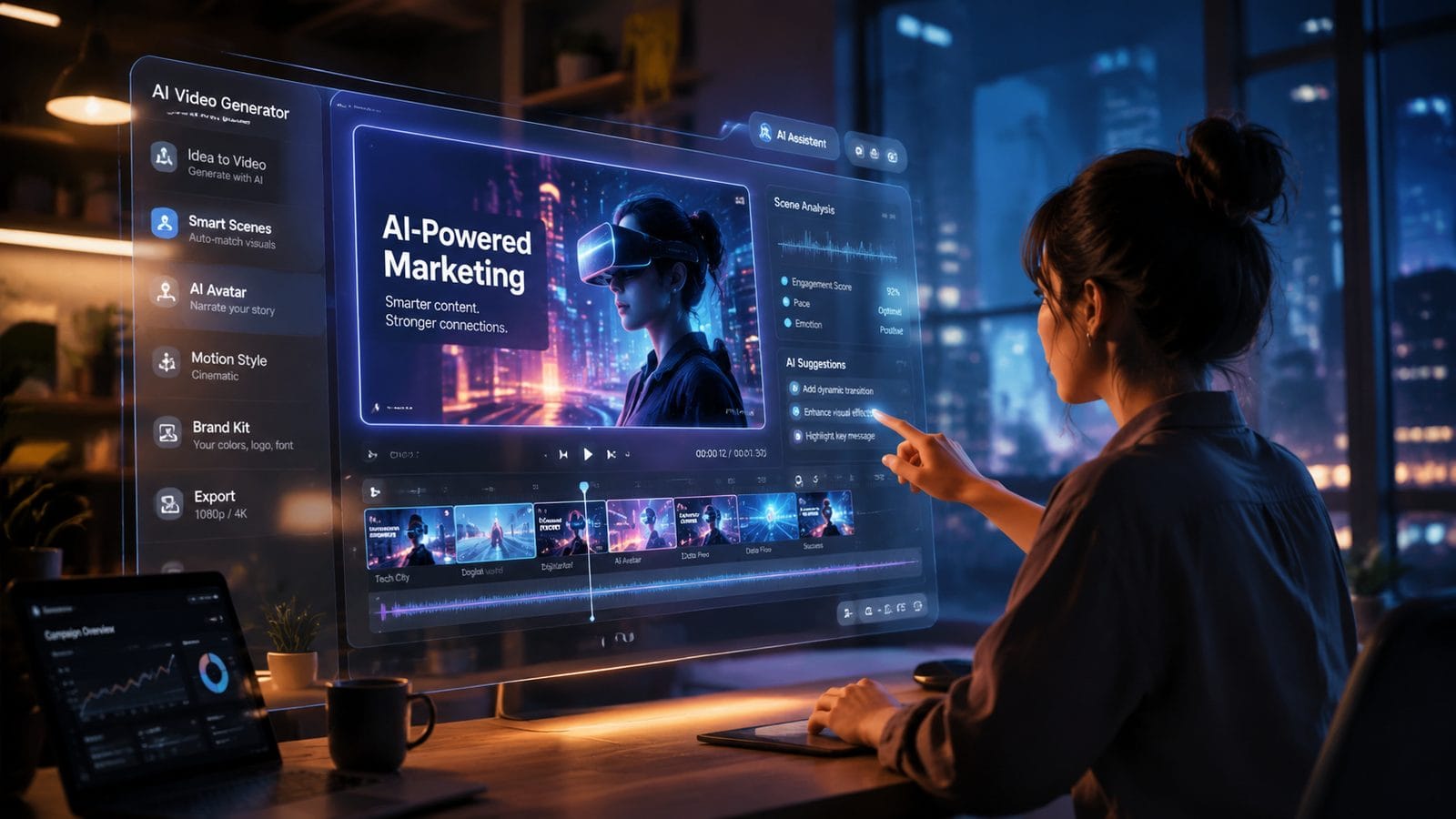 Illustration: best text to video ai for marketers 2026