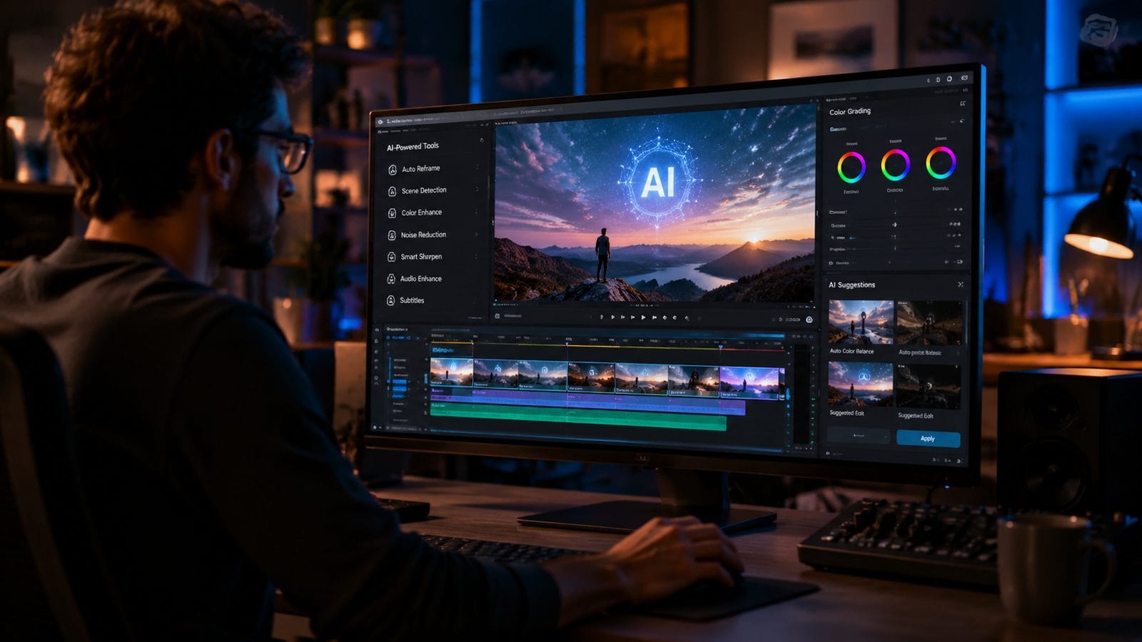 Illustration: how to optimize videos using ai