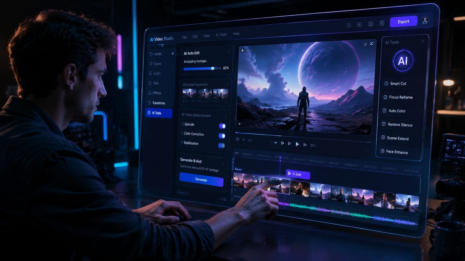 Illustration: how to make ai videos longer