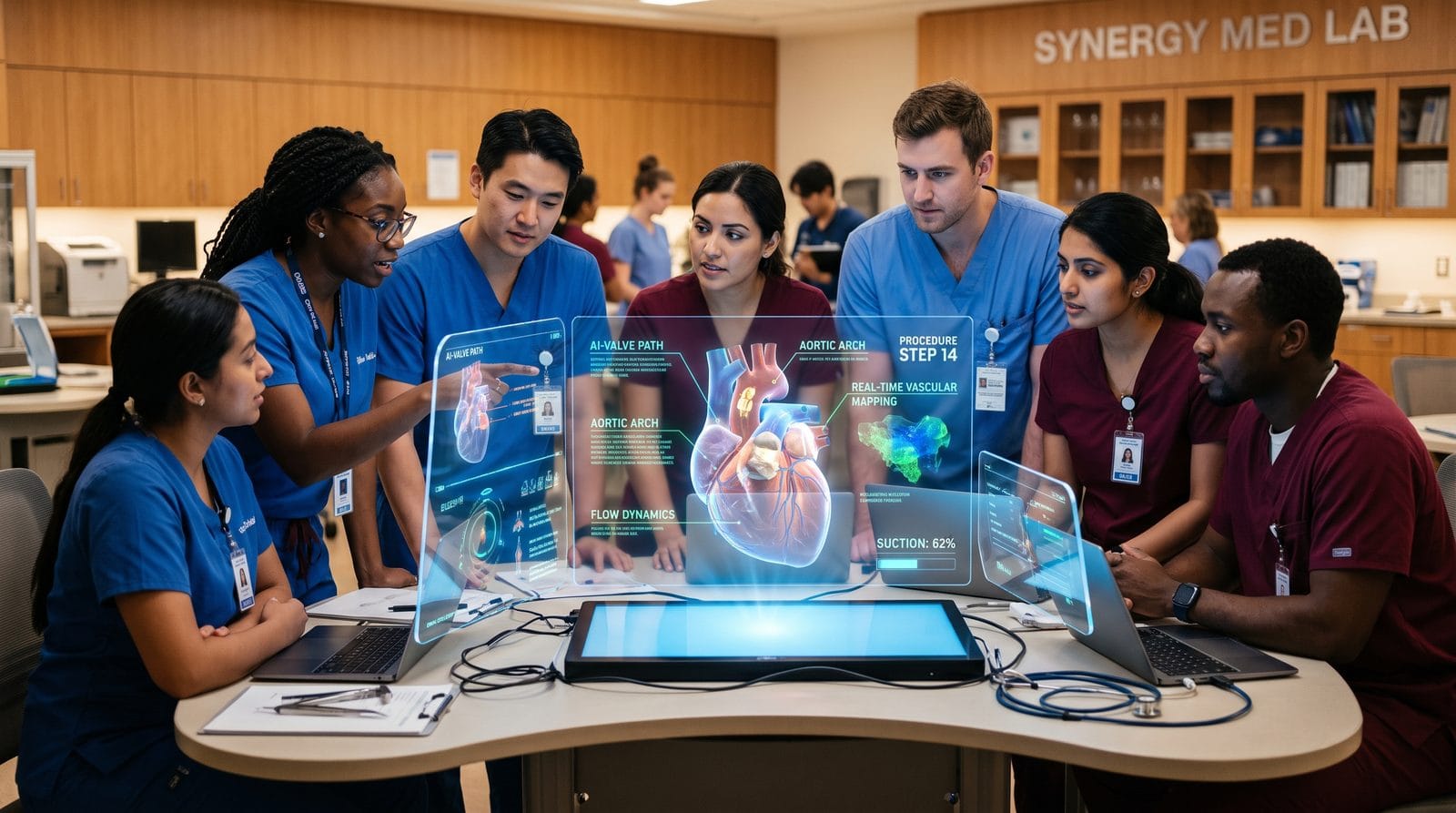 Illustration: ai-generated medical training videos