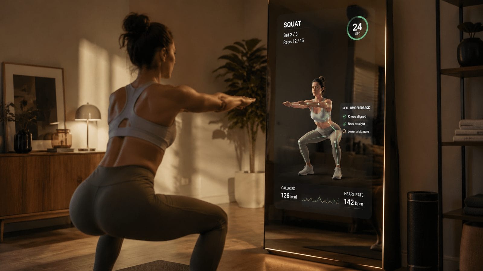 Illustration: ai video for fitness tutorials