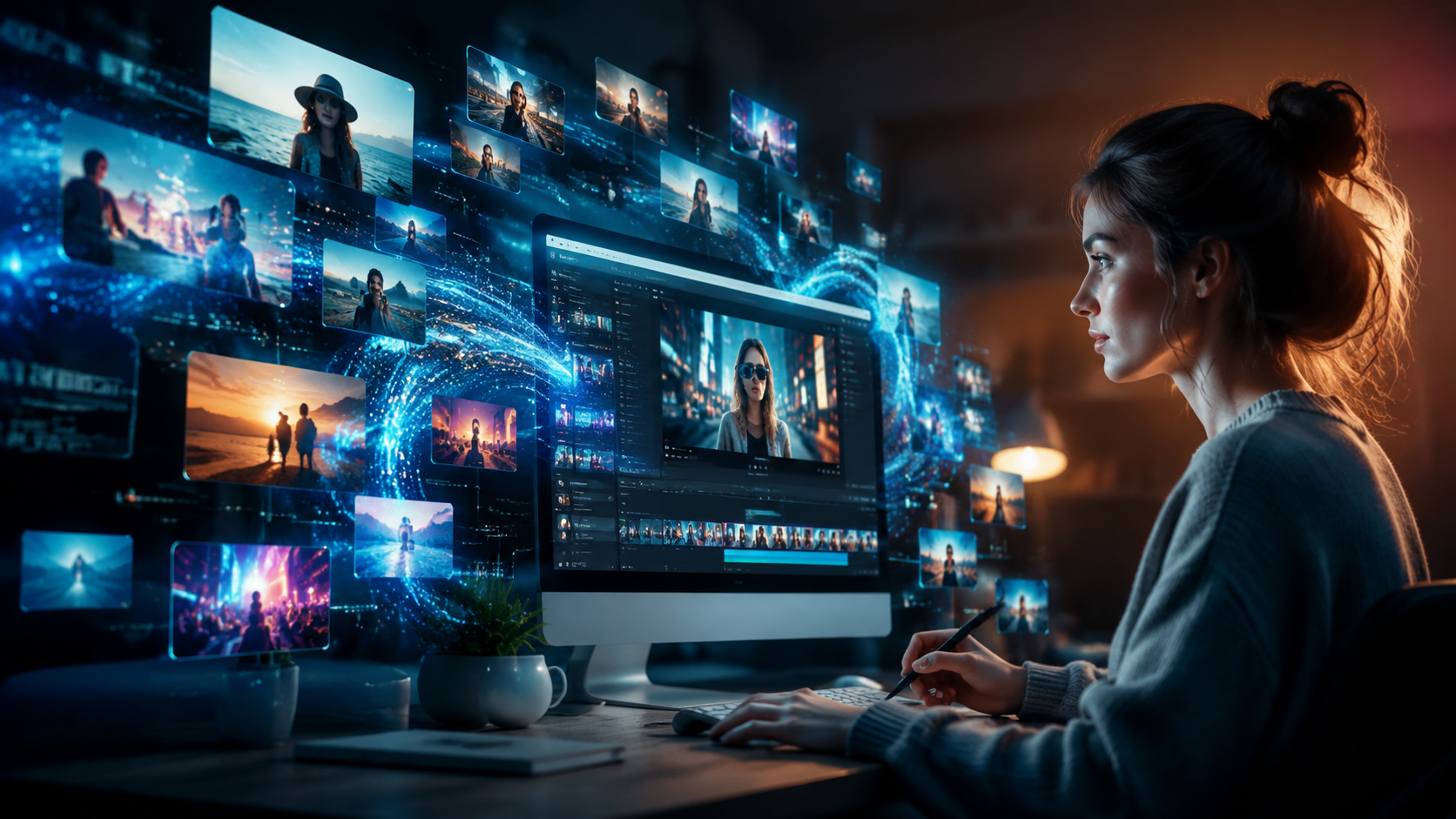 Illustration: ai video generator for personalized content