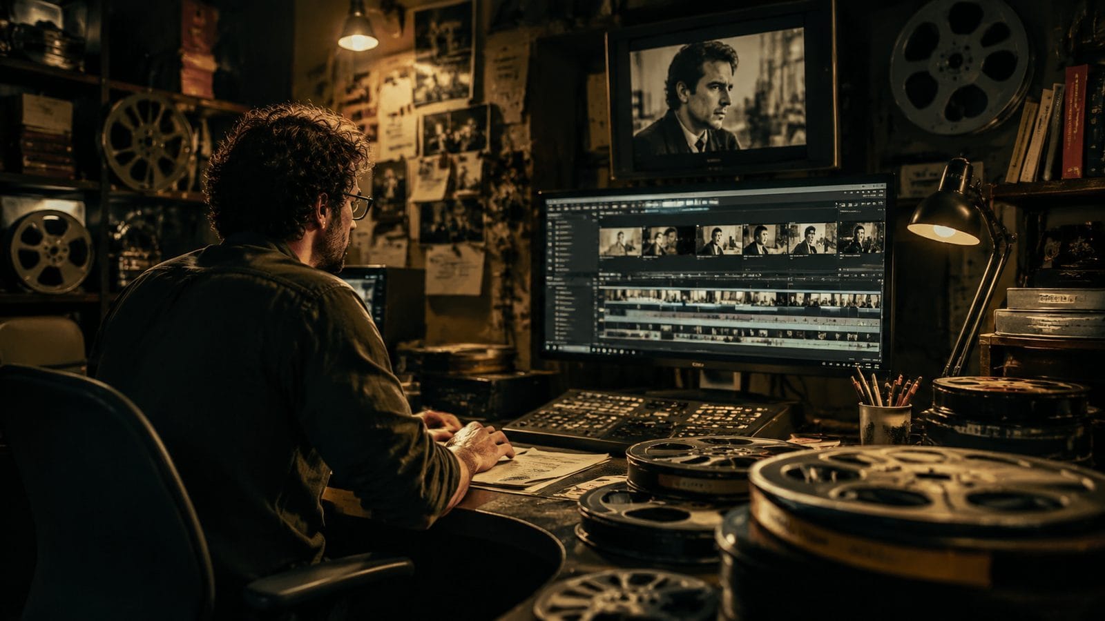 Illustration: text to video ai vs traditional editing
