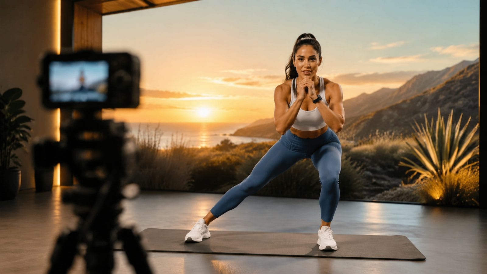 Illustration: ai video generation for fitness instructors