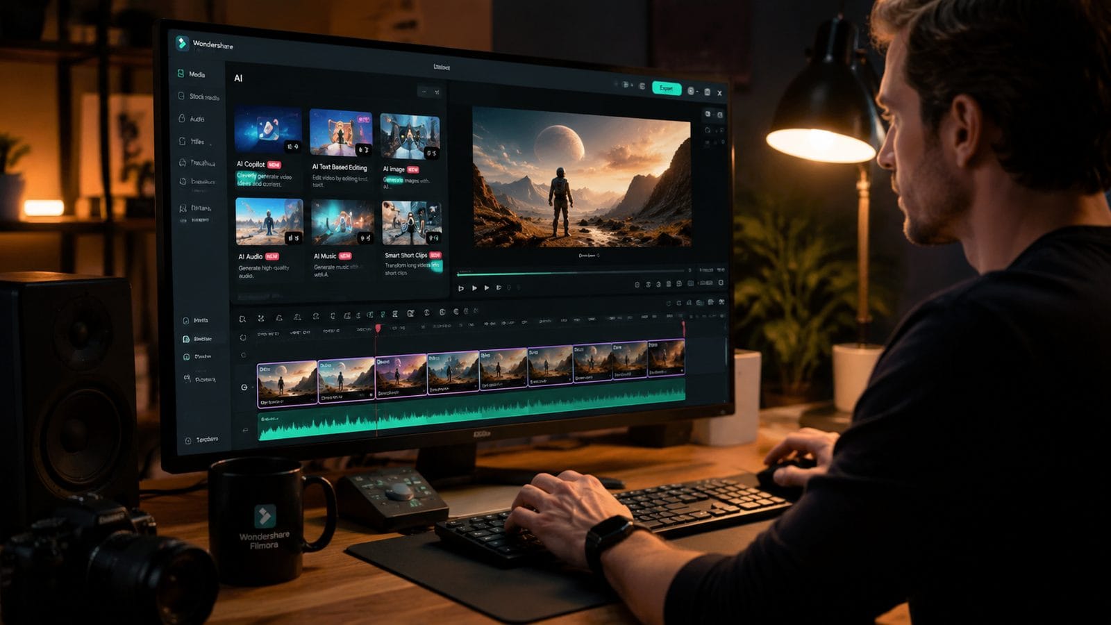 Illustration: wondershare filmora ai video editor 2026