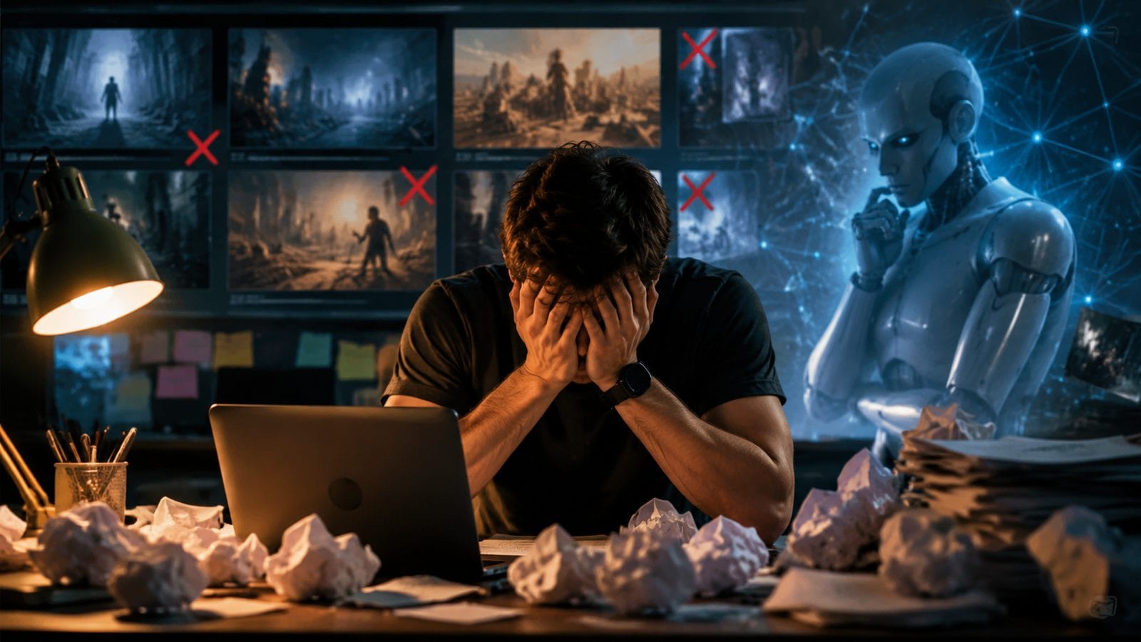 Illustration: ai video script writing mistakes