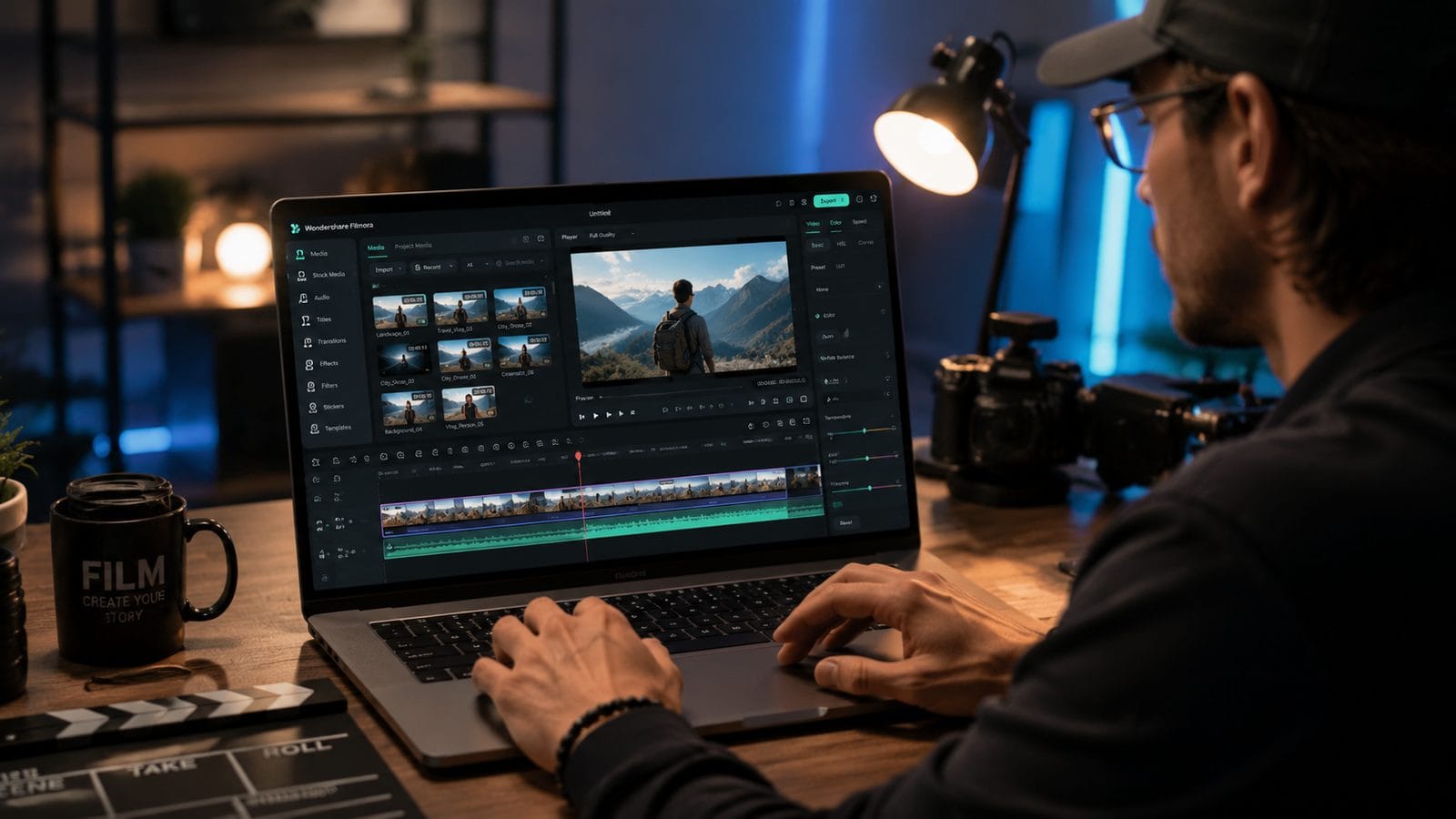 Illustration: wondershare filmora ai video editor