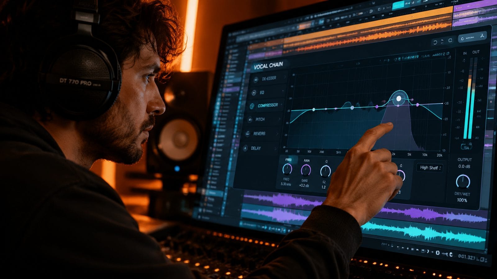 Illustration: fixing robotic voiceovers in ai videos