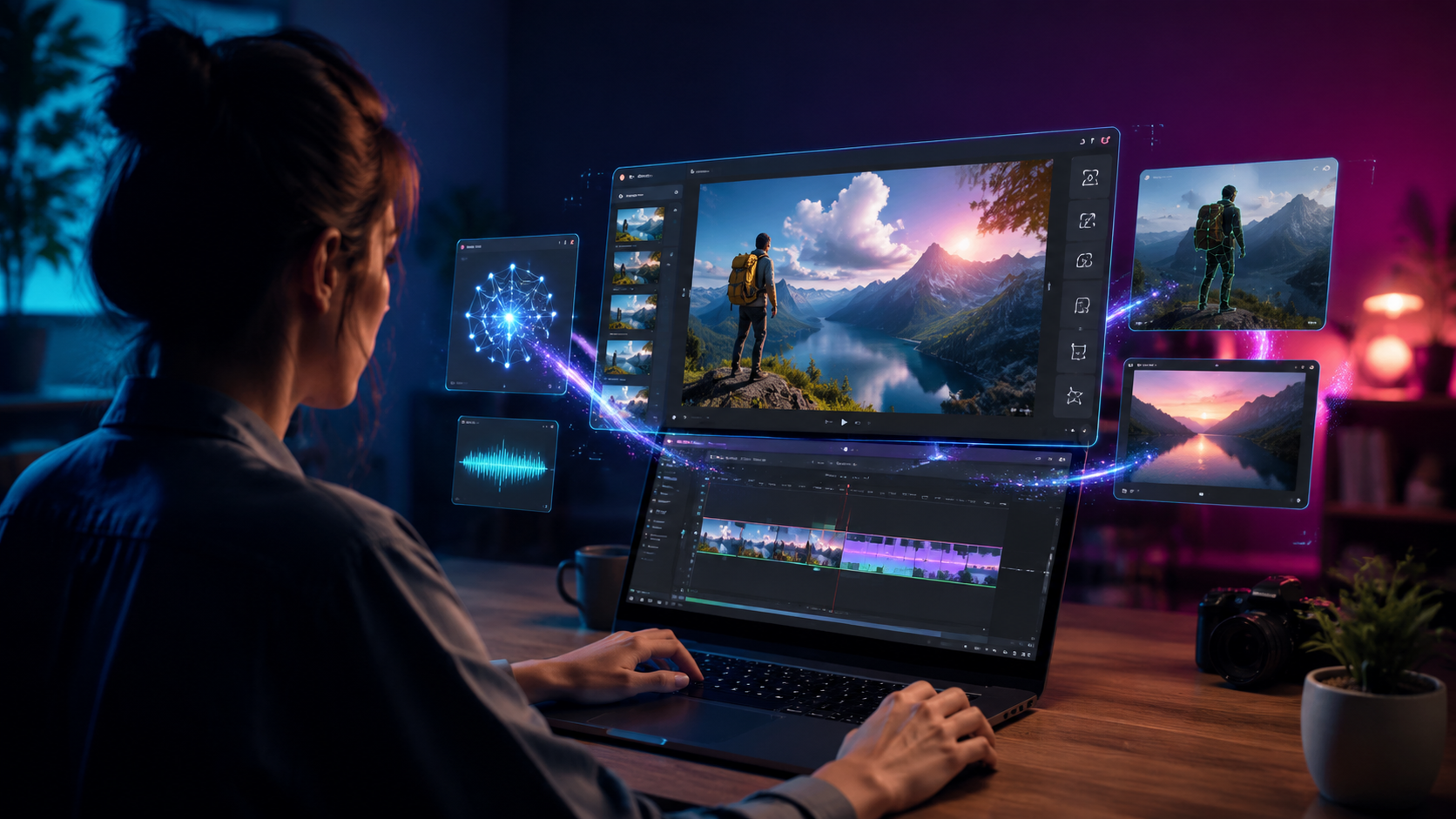 Illustration: best free ai video editing tools online