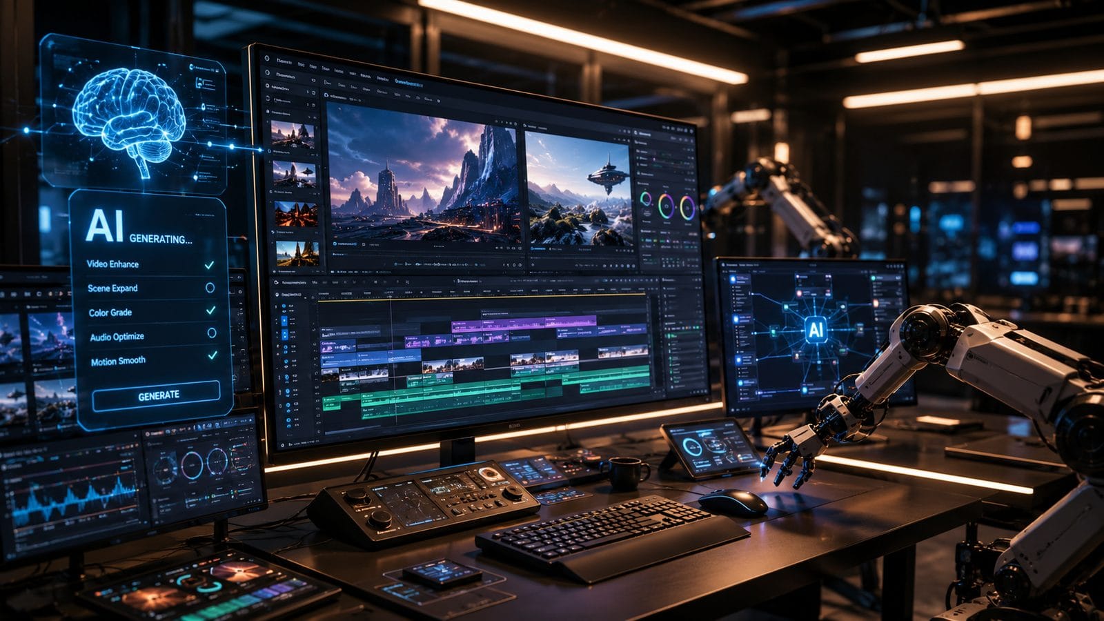 Illustration: how to automate ai video workflows