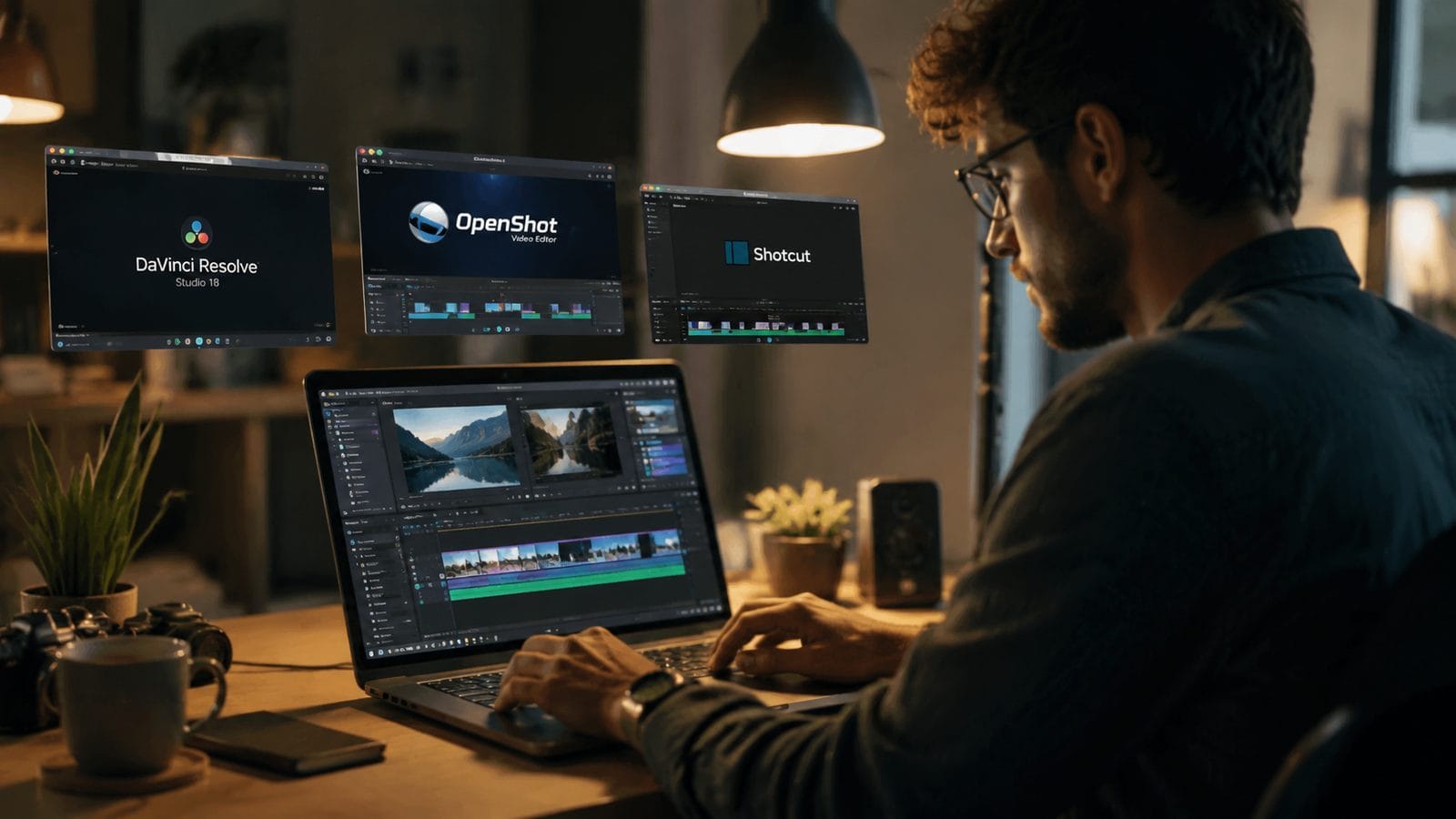 Illustration: free alternatives to descript video editing