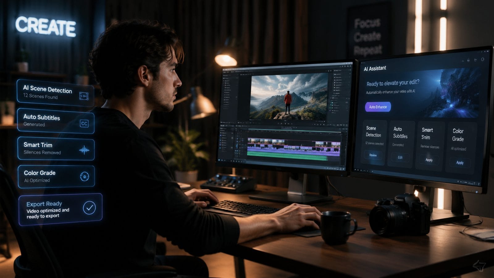 Illustration: automating youtube videos with ai workflow