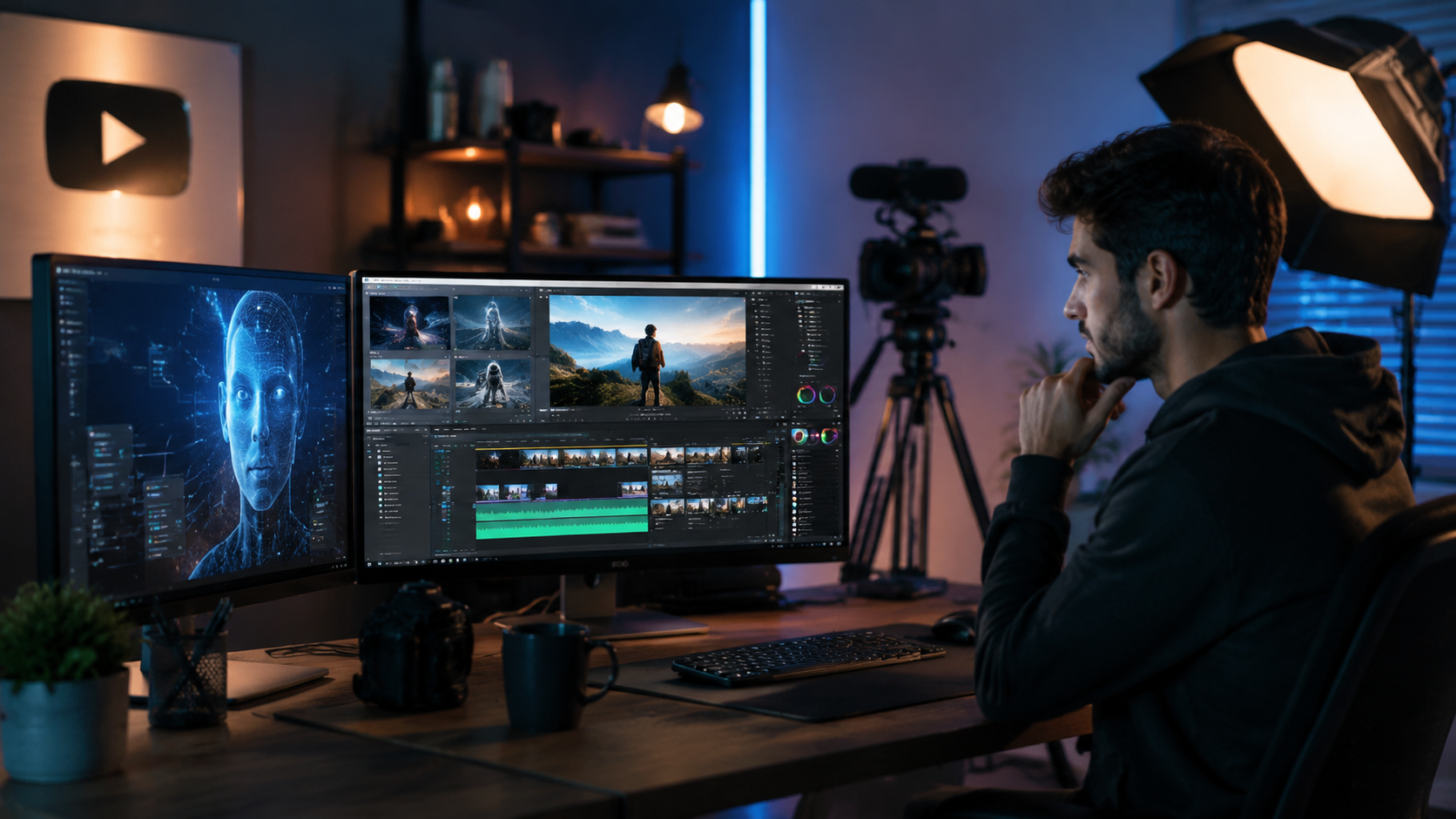 Illustration: best ai tools for youtube video creation