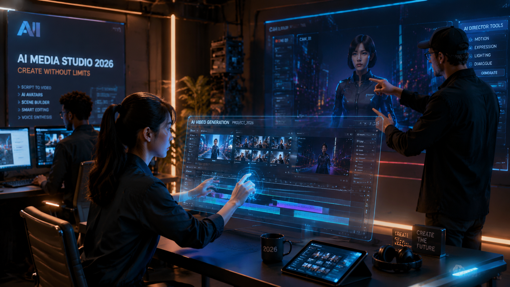 Illustration: how to create professional videos with ai
