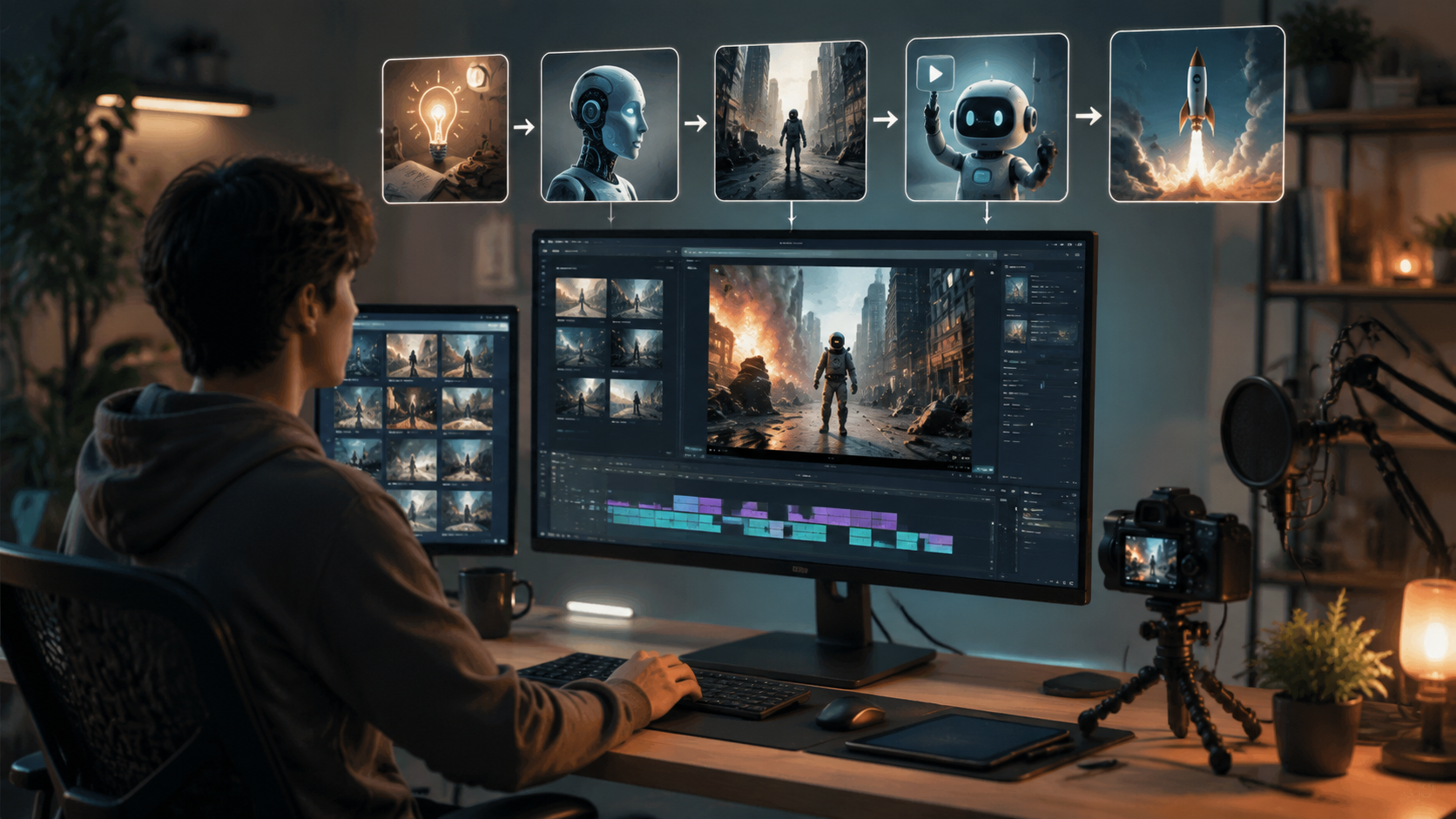 how to make viral videos with ai tools workflow
