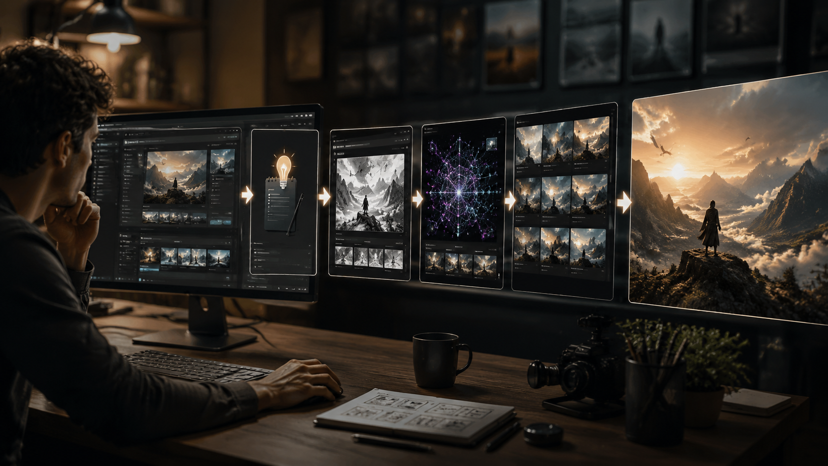 comparison of top 5 text to video ai tools workflow